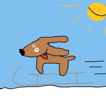 Schlittenhund