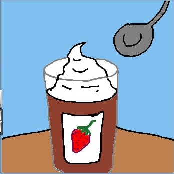 Erdbeerpudding