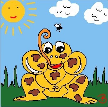 Leopardenfrosch