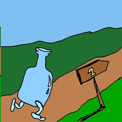 Einwegflasche