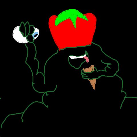 Erdbeereis