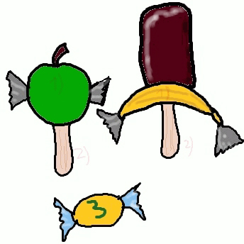 Fruchtstielbonbon