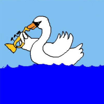 Der Schwan mit der Trompete