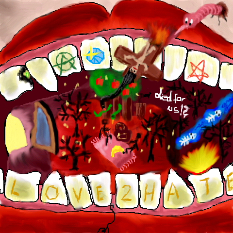 Surrealistisches Picknick by Noirbert & Lembert