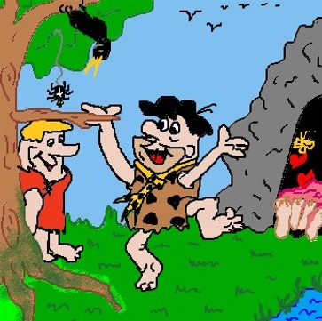 Flintstones von logo, Bibi & marilyn