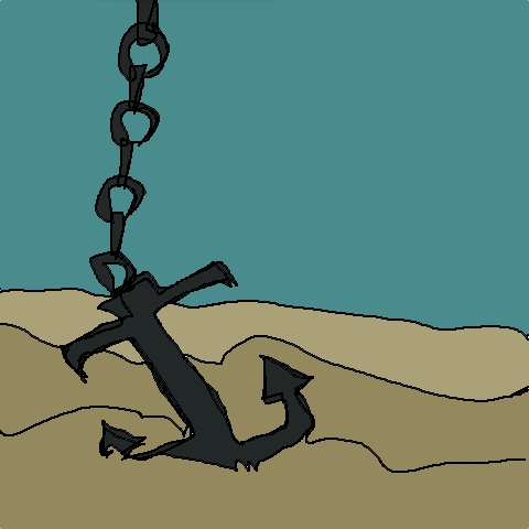 anchor (5 strokes)