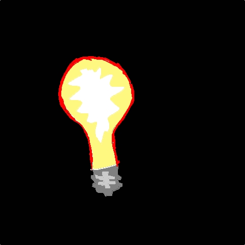 bulb (5 strokes)