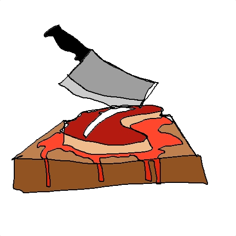 butcher (5 strokes)