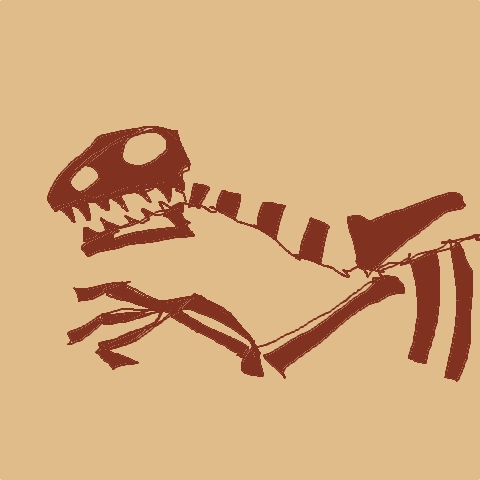 fossil (5 strokes)