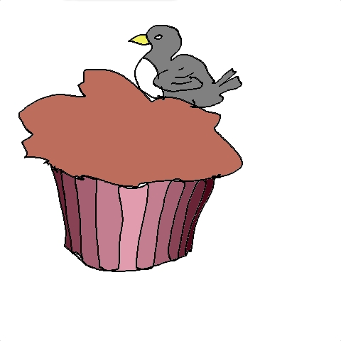 muffin, pigeon