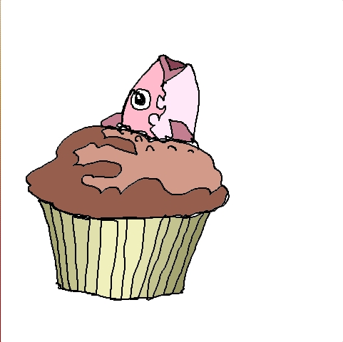 muffin, salmon