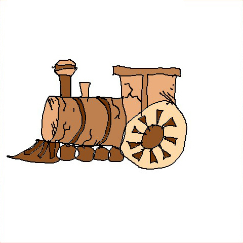 old toy train