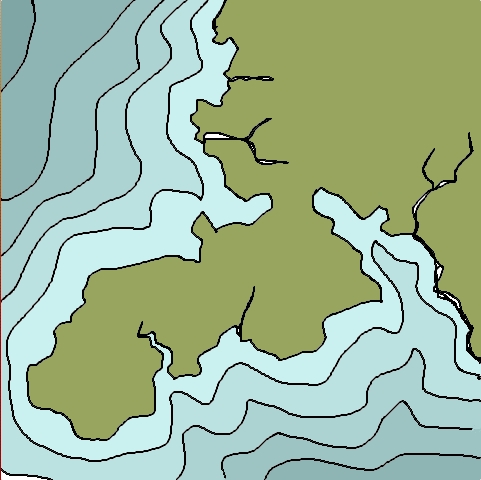 peninsula (5 strokes)