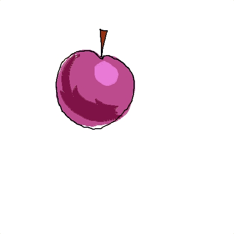 plum (5 strokes)