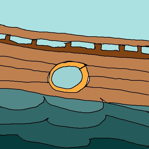 porthole (5 strokes)