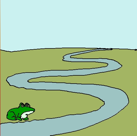 river frog