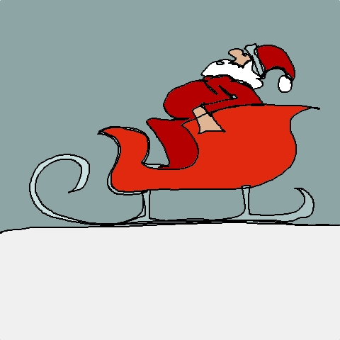 sleigh (5 strokes)