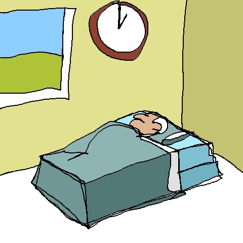 snooze (5 strokes)