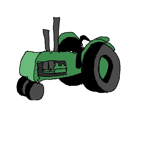 tractor (5 strokes)