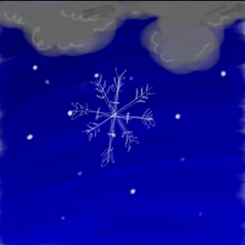 Schneeflocke 1