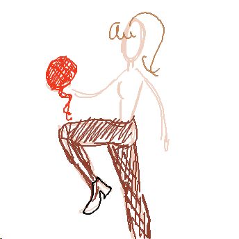 Wollstrumpfhose