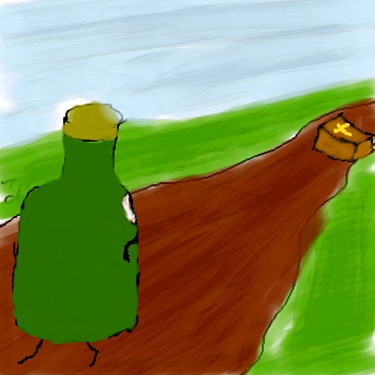 Einwegflasche