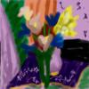 Calla Lilies, Irises, And Mimosas