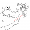 seal point cat by Newbie-989