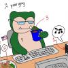 coffee, speaker, mold