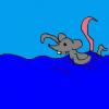 Schwimmratte