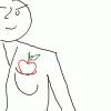 Apfeltasche